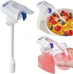 Magic Tap Automatic Drink Dispenser for Fridge, White (1 Pack), No Spill Milk Di... - Image 2