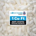 MagicWater Packing Peanuts for Shipping - 1 Cu Ft - Bio Tube Dissolves in Water ... - Image 2