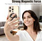 Magnetic Phone Ring for MagSafe Grip [Dual-Sided Magnetic] [Super Magnet] [Magne... - Image 2