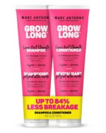 Marc Anthony Shampoo and Conditioner Gift Set, Grow Long Biotin - Anti-Frizz Dee... - Image 2