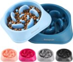 MateeyLife Slow Feeder Dog Bowls 2PCS, Anti-Choking Puzzle Dog Food Bowls, Anti-... - Image 2