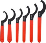 Mdvora 6pcs Coilover Spanner Wrench Set, C-Shape Shock Spanner Hook Wrench Tools... - Image 2