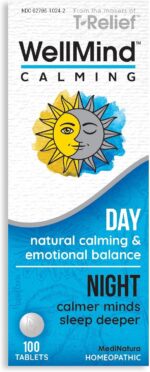 MediNatura WellMind Calming Tablets – Formula for Natural Calming – Supports Rel... - Image 2