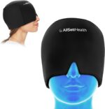 Migraine Relief Cap Ice Head Wrap and Hat | Hot/Cold Gel Pack with Face and Eye ... - Image 2