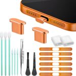 Mobile Phone Speaker Metal Dust Mesh, typeC Charging Port dust Plug, USB C Clean... - Image 2