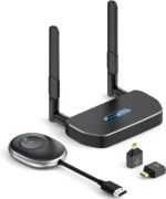 MpioLife Wireless HDMI Extender 5G - 4K Wireless HDMI/VGA Transmitter Receiver K... - Image 2
