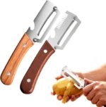 Multi-Functional Vegetable Peeler for Kitchen, Ultra-Sharp Stainless Steel Blade... - Image 2