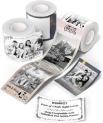 NIIMBOT 3 Roll Labels Only for B1 Pro/B2 Pro/B21 Pro Label Maker, Grayscale and ... - Image 2