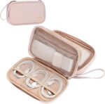 NISHEL Travel Cord Organizer Case, Double Layers Tech Electronic Bag, Essentials... - Image 2