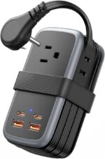 NTONPOWER GAN Ultra 65W USB Fast Charging Station, 7 in 1 Travel Power Strip wit... - Image 2