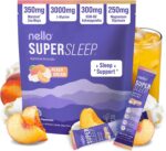 Nello Supersleep, Nighttime Sleep Support Drink Mix, Ashwagandha, Maizinol, L-Gl... - Image 2