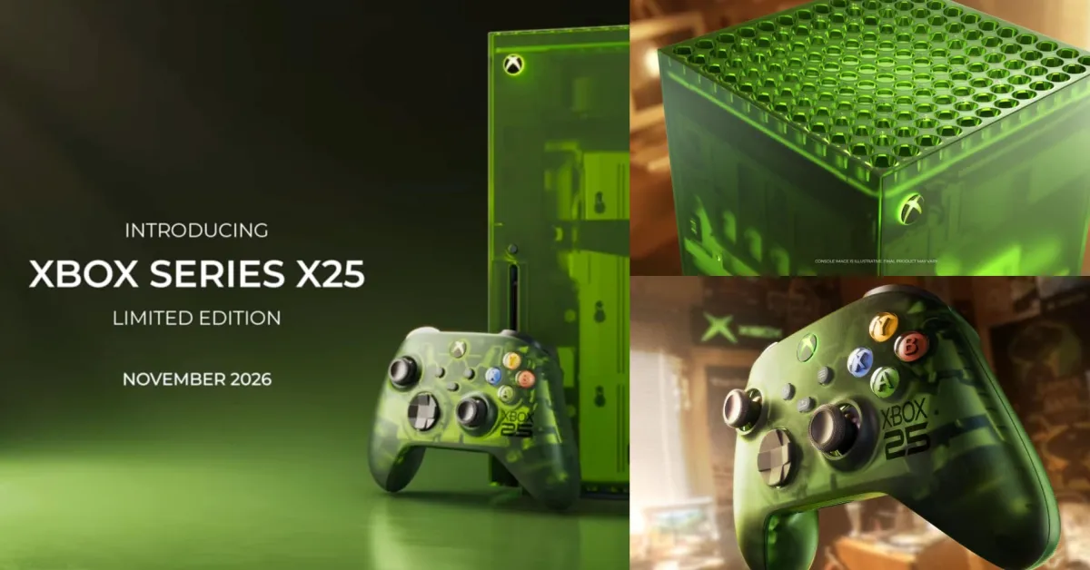 New XBOX Series X25 Limited Edition console and controller revealed