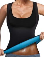 NonEcho Women Neoprene Sweat Vest for Women Sauna Suit Hot Sweat Waist Trainer V... - Image 2