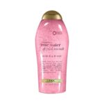 OGX Sensitive + Rose Water & Pink Sea Salt Exfoliating Body Scrub + Rose Quartz,... - Image 2