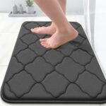 OLANLY Memory Foam Bath Mat Rug 24x16, Ultra Soft and Absorbent Bathroom Rugs, N... - Image 2