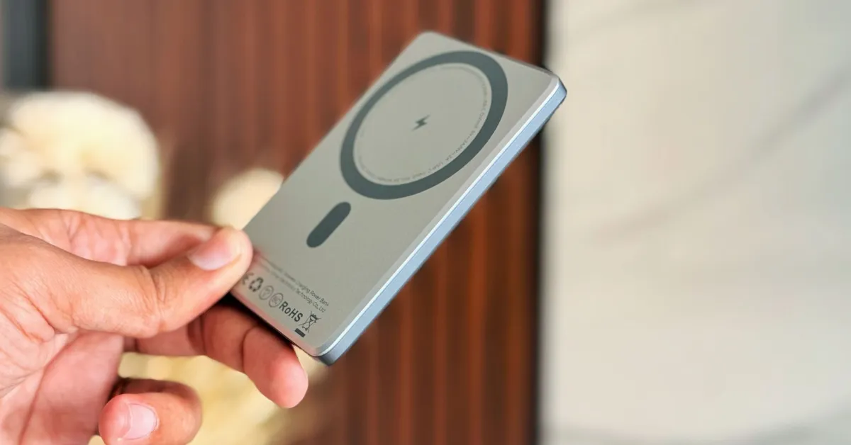 One of the thinnest Qi2 15W MagSafe power banks in my EDC is down to just $18 for Prime Day