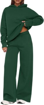 PRETTYGARDEN Womens Sweatsuits 2 Piece Set 2026 Casual Winter Long Sleeve Hoodie... - Image 2