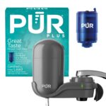 PUR Plus Vertical Faucet-Mount Water Filtration System, Lead-Reducing Filter, Ea... - Image 2