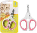 Pet Nail Clippers, Update Version Cat & Kitten Claw Nail Clippers for Trimming, ... - Image 2