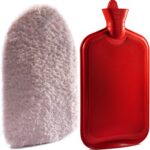 Peterpan XXX-Large Teddy Hot Water Bottle with Lanyard, 100 Fl Oz Capacity, Pink - Image 2