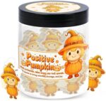 Positive Pumpkin Jar with 60 Daily Affirmation Cards, Emotional Support Pumpkin,... - Image 2