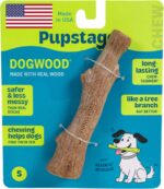 Pupstages Dogwood Dog Chew Toy, Made in the USA – Real-Wood Blend, Natural Flavo... - Image 2