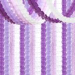 Purple White Lavender Party-Decorations Streamers-Garland - 12pcs Women Girl Bir... - Image 2
