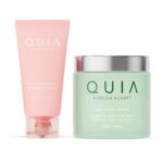 QUIA Korean Skincare Set - Toner Pads + Collagen Wrapping Mask - Dual-Step Syste... - Image 2