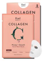 Rael Face Mask Skin Care, Collagen Face Masks - Bamboo Facial Sheet Mask, Korean... - Image 2