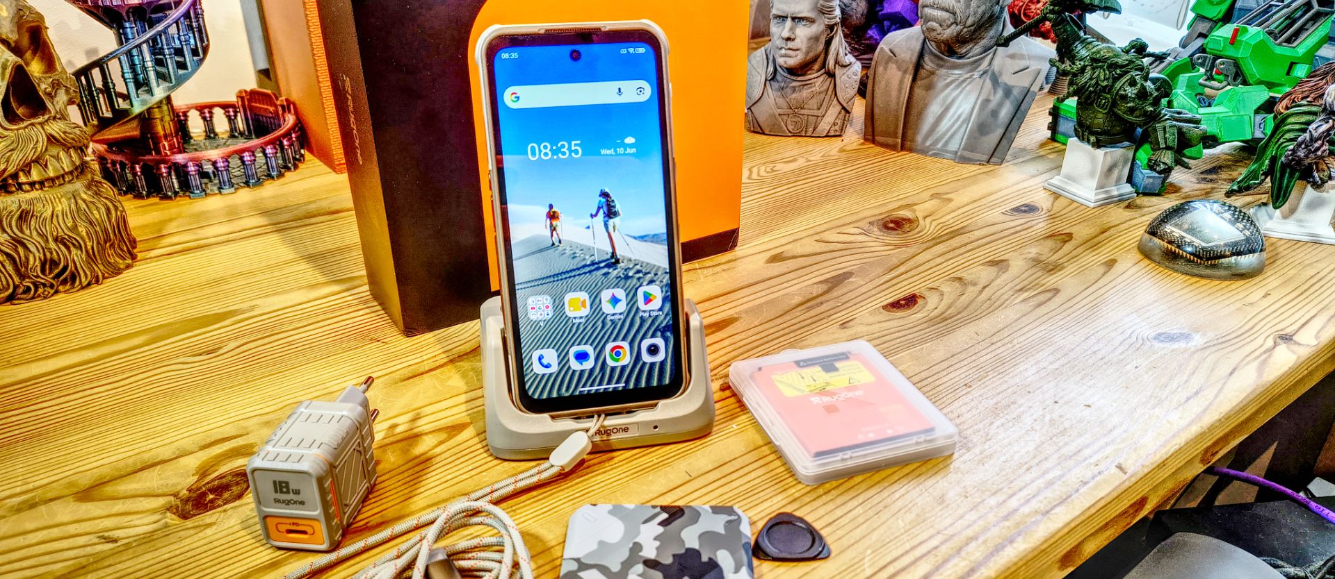 RugOne Xever 8 rugged phone review