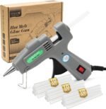 SHJADE Mini Hot Glue Gun Kit with 30 Glue Sticks - Fast Preheating Hot Melt Gun,... - Image 2