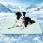 SOMOYA Cooling Mat for Dogs Upgrade Pet Cooling Pads Blanket Sleeping Kennel Mat... - Image 2