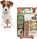 SPOT Bam-Bones Plus T Bone – Bamboo Fiber & Nylon Dog Chew Toy for Moderate to A... - Image 2