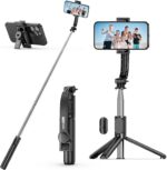 SelfieShow Selfie Stick, Extendable Selfie Stick Tripod with Wireless Remote and... - Image 2