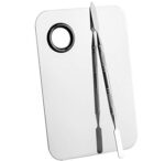 Sinen Professional Stainless Steel Makeup Palette Cosmetic Palette with Spatula ... - Image 2