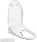 Smart Bidet Toilet Seat with Remote, Adjustable Heated Seat&Air Dryer, Endless I... - Image 2