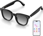 Smart Bluetooth Glasses for Men Women, Ai Smart Glasses with Open-Ear Audio, Voi... - Image 2