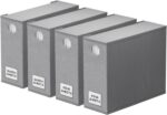 SpaceAid 4 Pack Bed Sheet Organizers and Storage, Foldable Organizer for Linen C... - Image 2