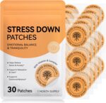 Stress Down Patches - Stress & Anxiety Relief, Cortisol Level Support for Women ... - Image 2