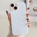 Striped Phone Case for iPhone 13 & iPhone 14 & iPhone 15, Fashion Retro Stripe P... - Image 2