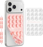 Suction Grip for Phone Case, Double Sided Silicone Suction Phone Mount, Non-Slip... - Image 2