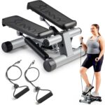 Sunny Health & Fitness Mini Steppers for Exercise at Home, Stair Step Workout Ma... - Image 2
