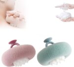 Super Soft Sunflower Suction Cup Bath Ball, 2025 New 2-in-1 Sunflower Bathing Ba... - Image 2