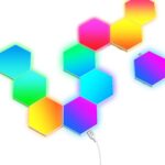 TECKNET Hexagon Light Panel - 10 Pack Smart APP RGB Hexagon LED Lights Wall Ligh... - Image 2