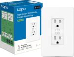 Tapo Smart Plug, Wi-Fi in-Wall Outlet, Matter Compatible, Energy Monitoring, 15A... - Image 2