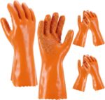 Teenyyou 2 Pair Extended Sewer Snake Gloves Non Slip and Reusable PVC Sewer Abra... - Image 2