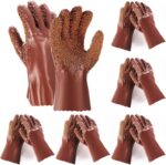 Teenyyou 6 Pairs Sewer Snake Gloves Non Slip and Reusable PVC Sewer Abrasion Res... - Image 2