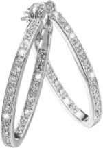 Today Deals Prime 925 Sterling Silver Earrings for Women Deals of+The Day Lightn... - Image 2