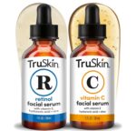 TruSkin Face Serum Duo - Vitamin C Serum & Retinol Serum for Face - AM & PM Anti... - Image 2