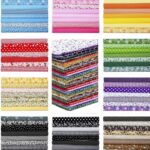 Tudomro 100 Pcs 10'' x 10'' Cotton Fabric Squares for Quilting Fat Quarters Bund... - Image 2